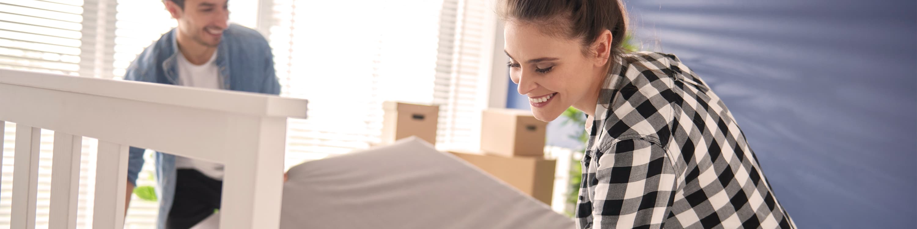 Flip mattress header