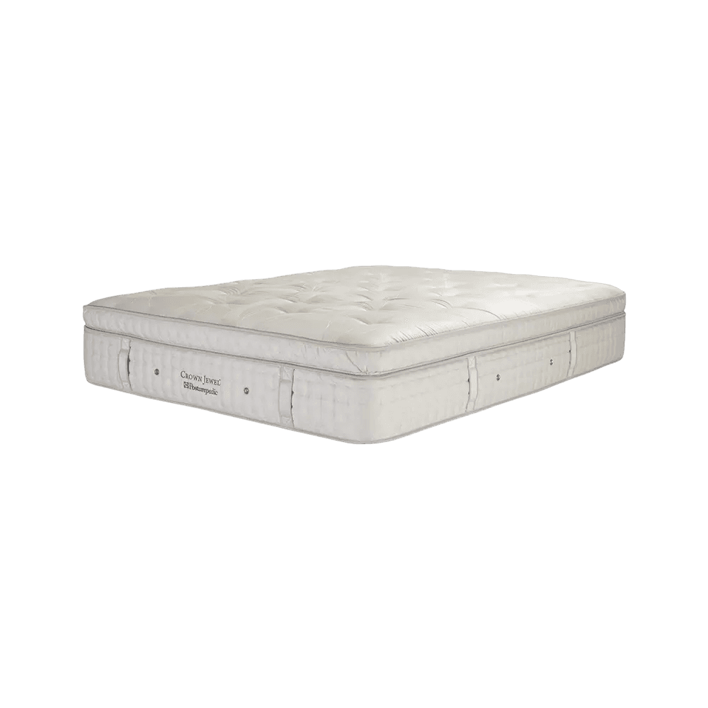 A Forty Winks mattress shown at an angle