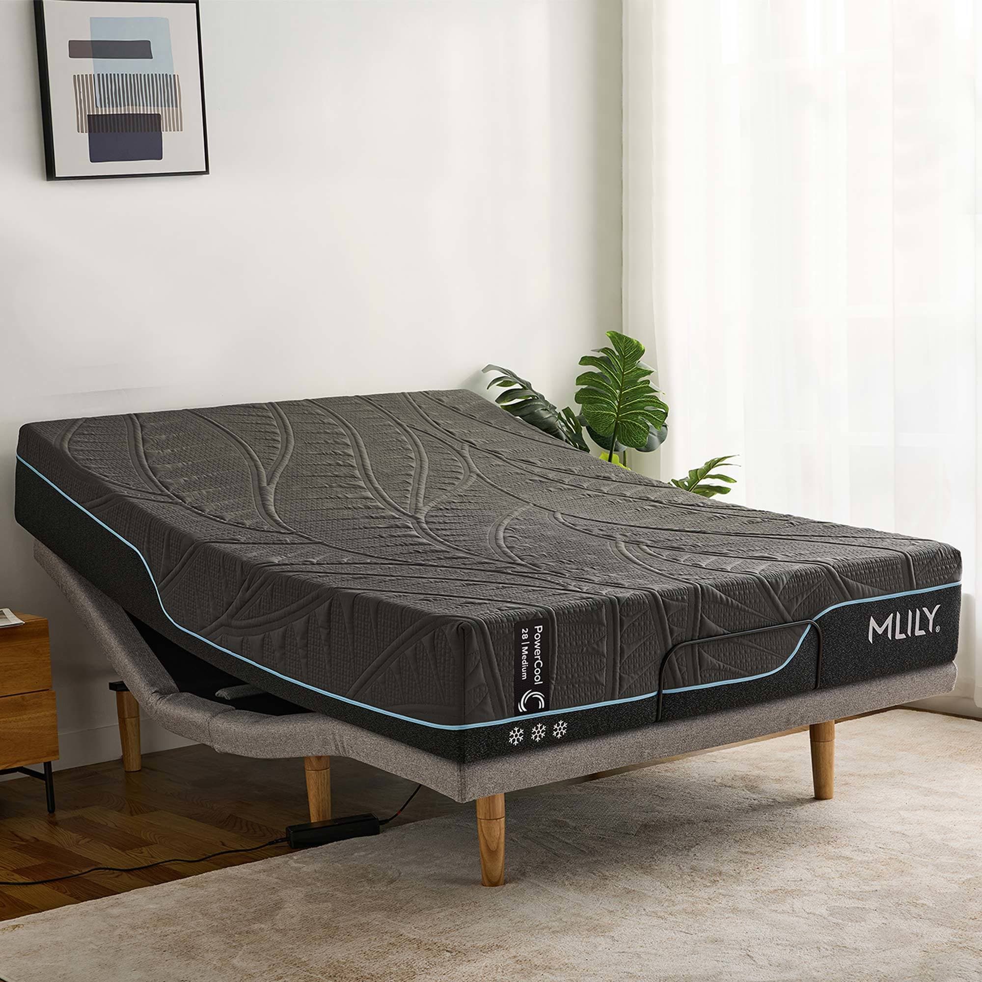 Lifestyle image of the Mlily Powercool 28 Mattress, Medium from Forty Winks