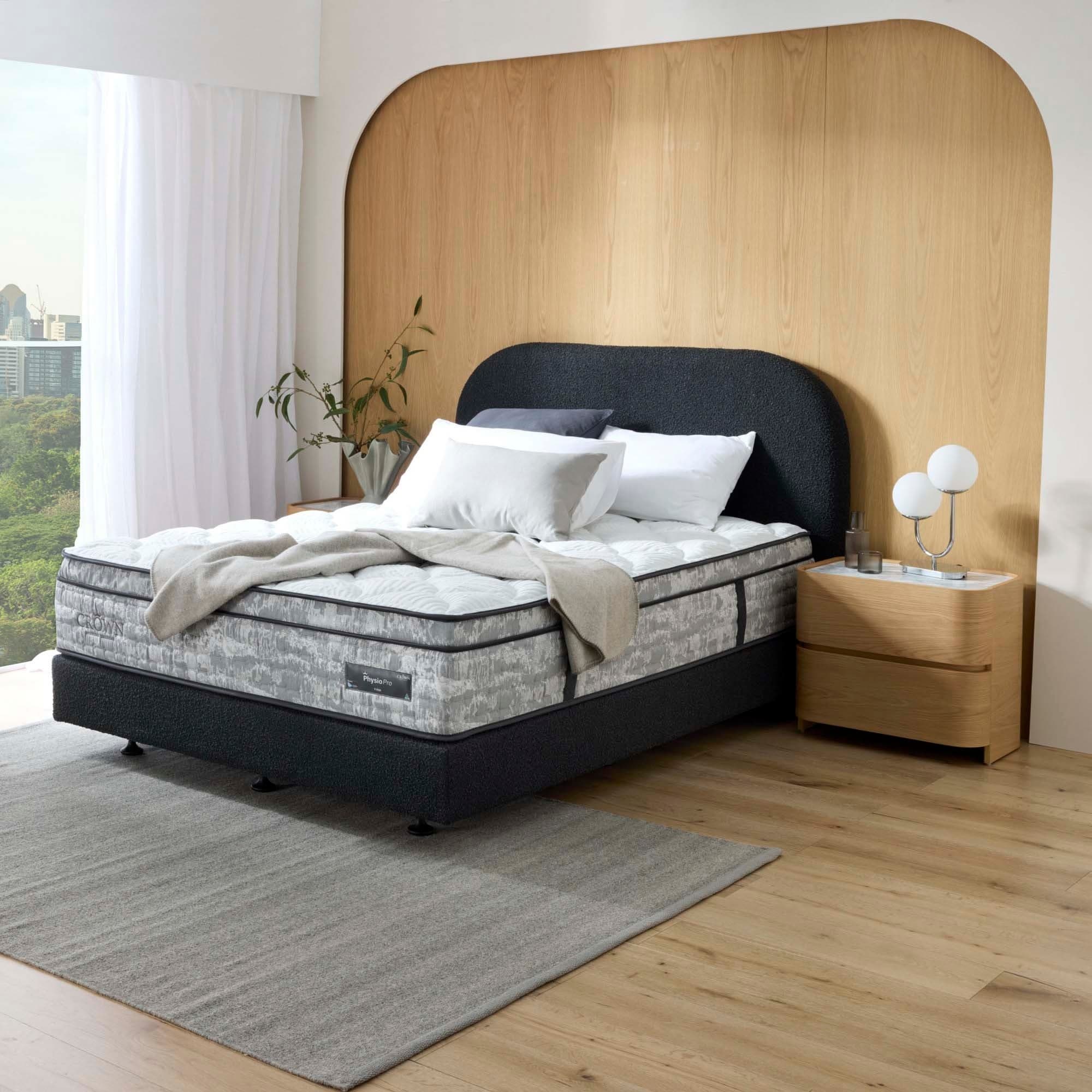 Lifestyle image of the Crown Posture Bedding Physio Pro Mattress, Firm from Forty Winks