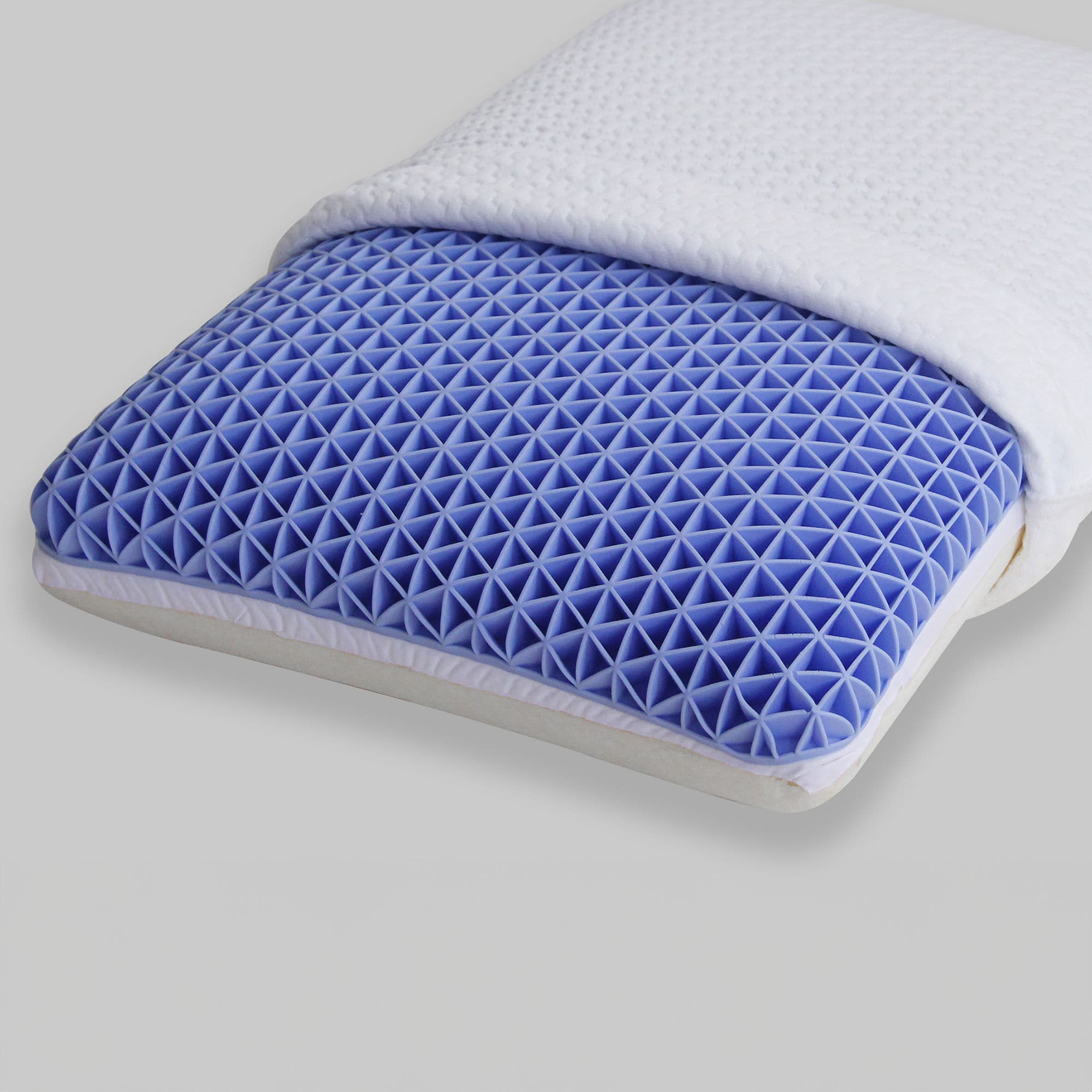 Product image of the Bambi Dream Blue Memory Foam Pillow from Forty Winks