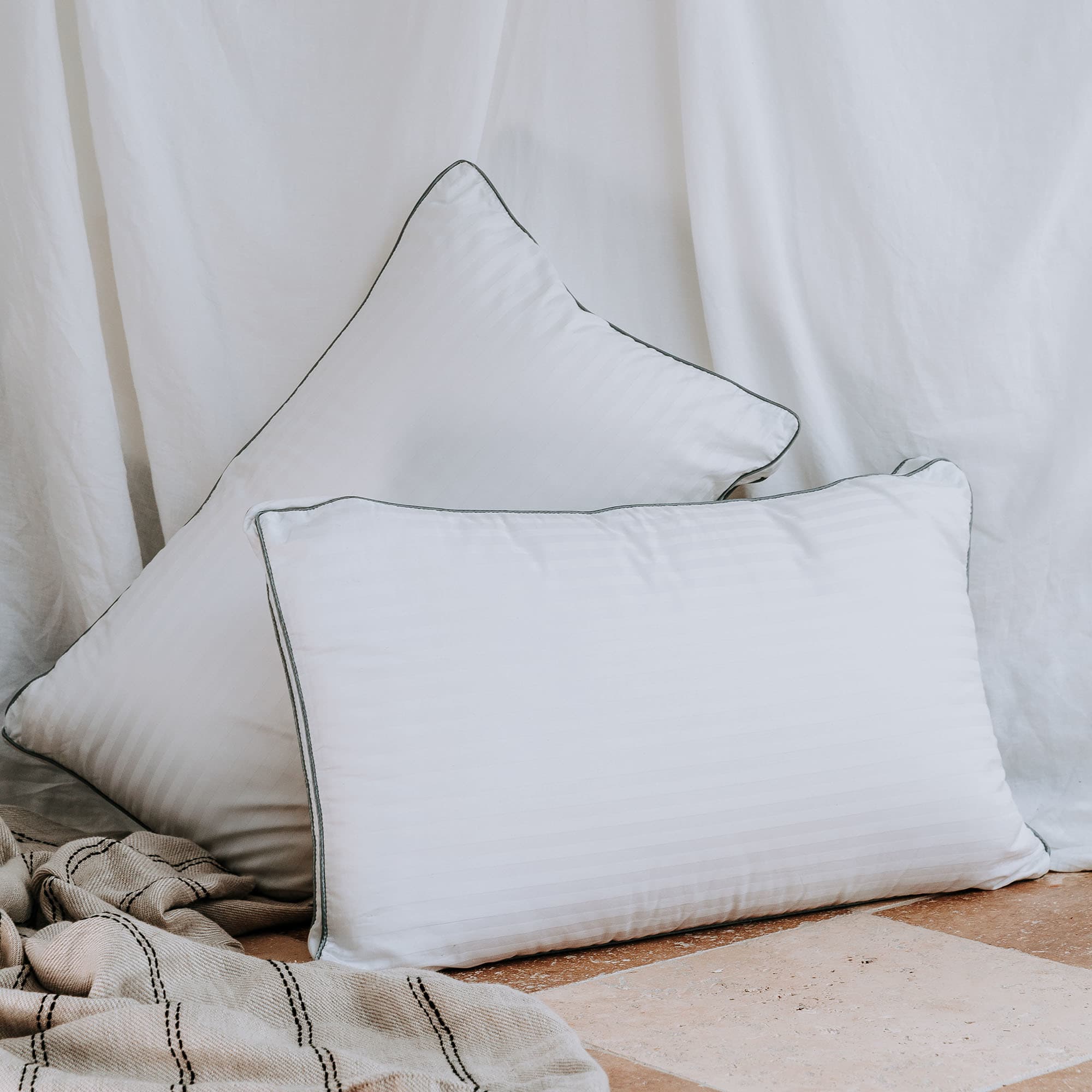 Lifestyle image of the Bambi Matilda Pillow from Forty Winks