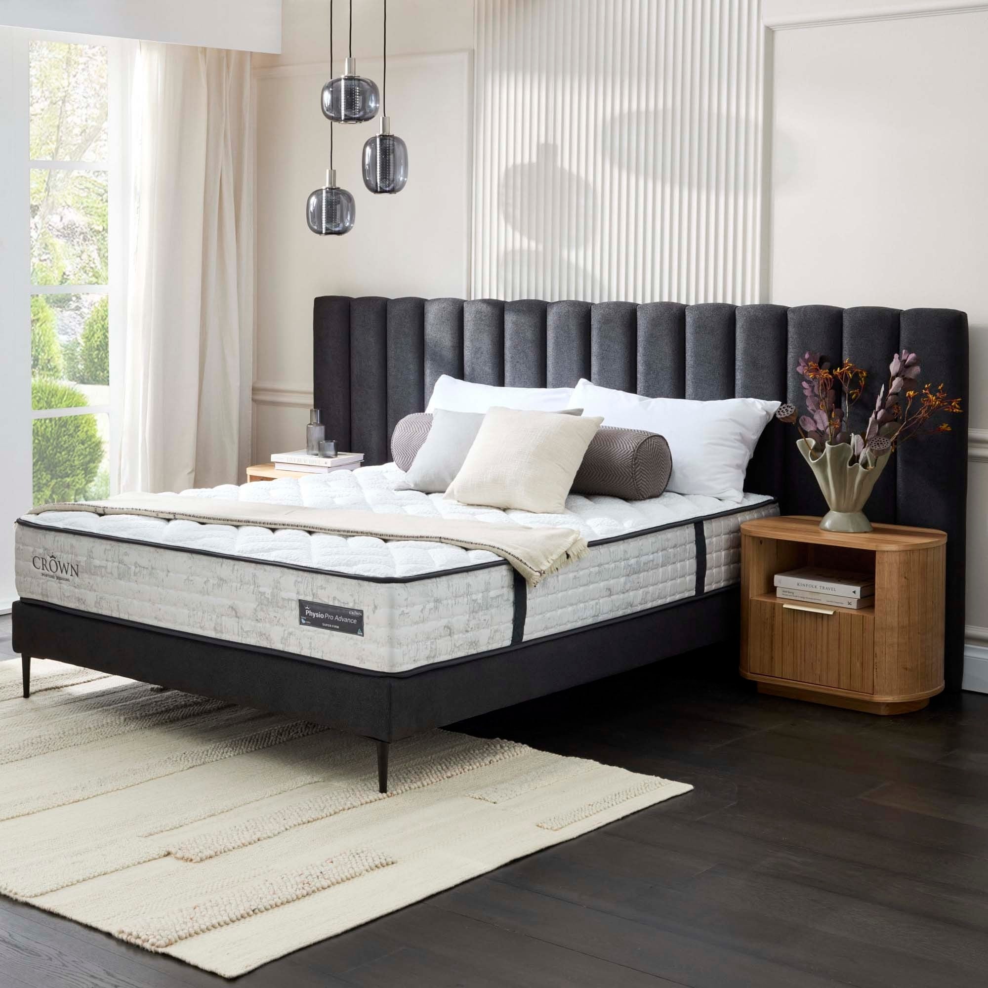 Lifestyle image of the Crown Posture Bedding Physio Pro Advance Mattress, Super Firm from Forty Winks