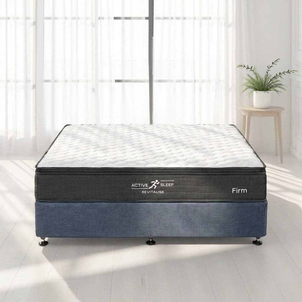 Lifestyle image of the Active Sleep Revitalise Mattress, Firm from Forty Winks