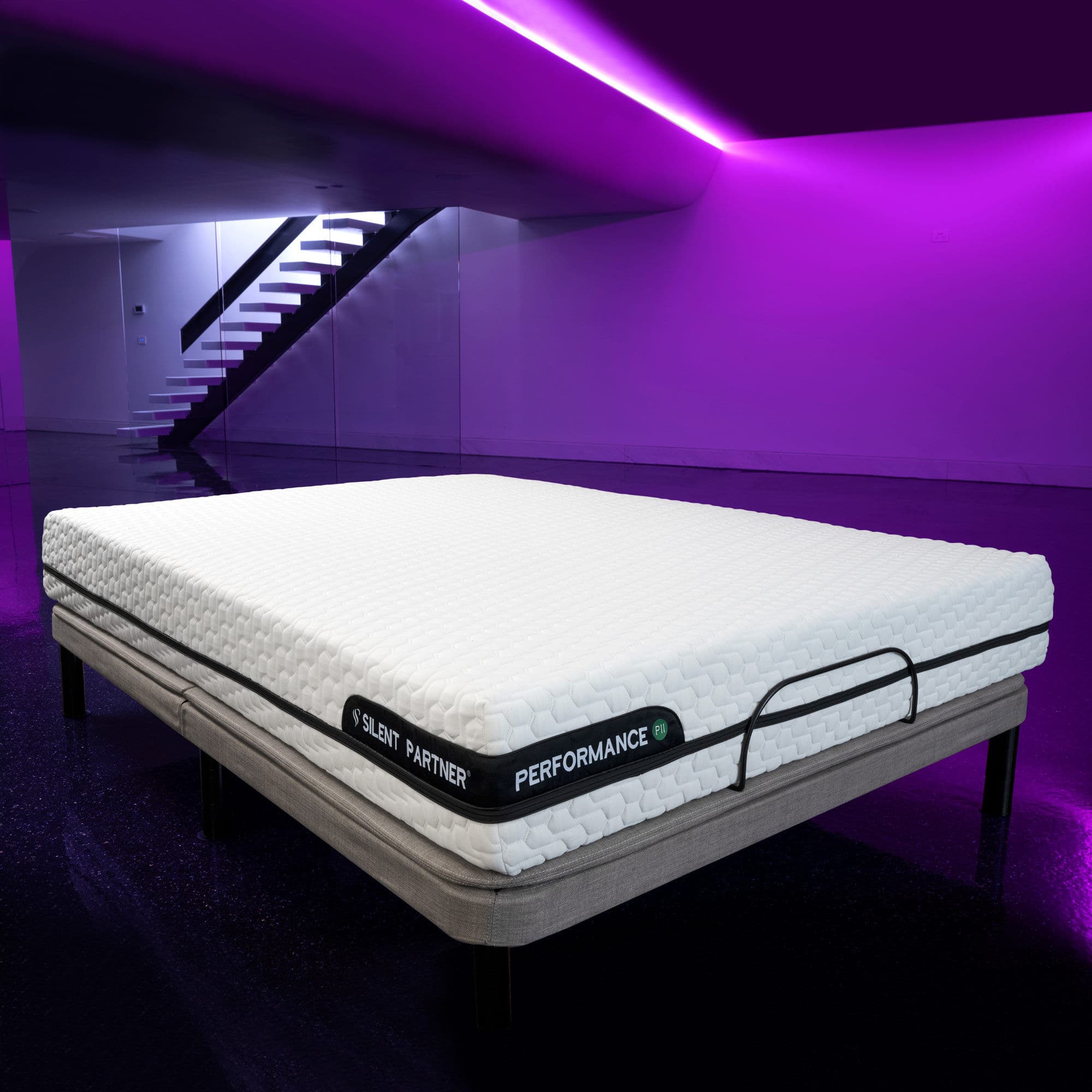 Lifestyle image of the Silent Partner Performance Mk2 Mattress, Plush from Forty Winks