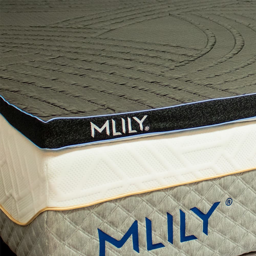 Detail image of the Mlily Powercool Mattress Topper, Queen from Forty Winks