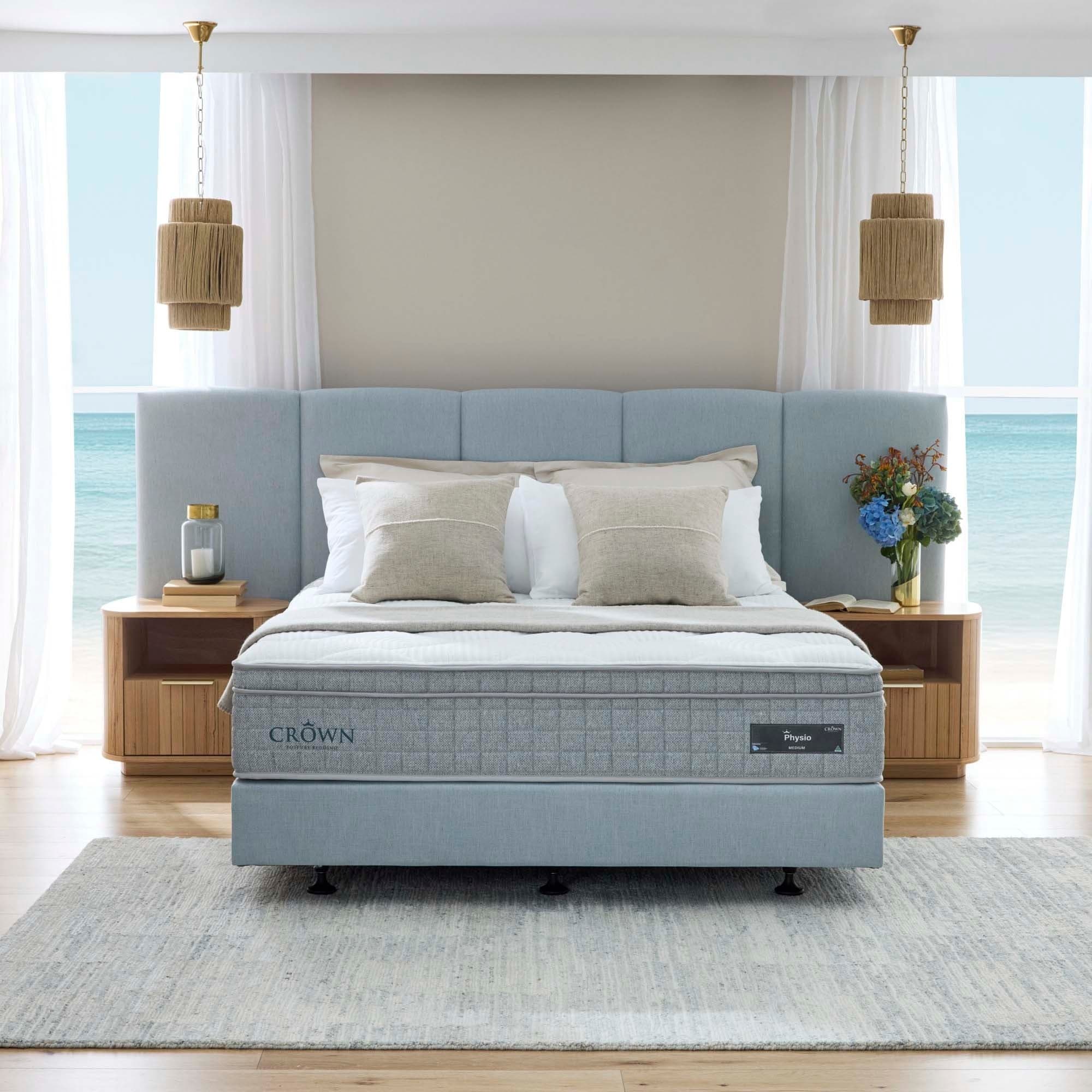 Lifestyle image of the Crown Posture Bedding Physio Mattress, Medium from Forty Winks