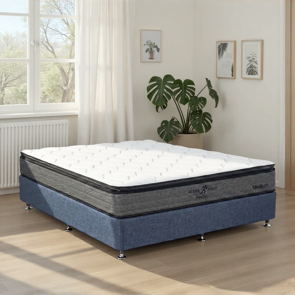 Lifestyle image of the Active Sleep Revive Mattress, Medium from Forty Winks