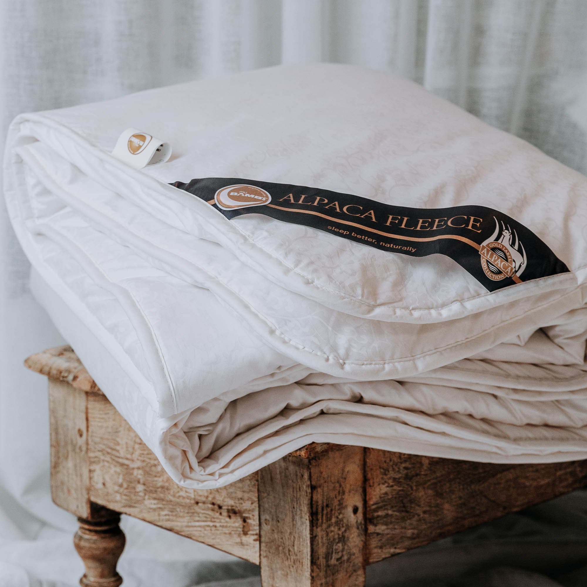 Lifestyle image of the Bambi Moodmaker Superior Alpaca 300Gsm Quilts & Comforter from Forty Winks