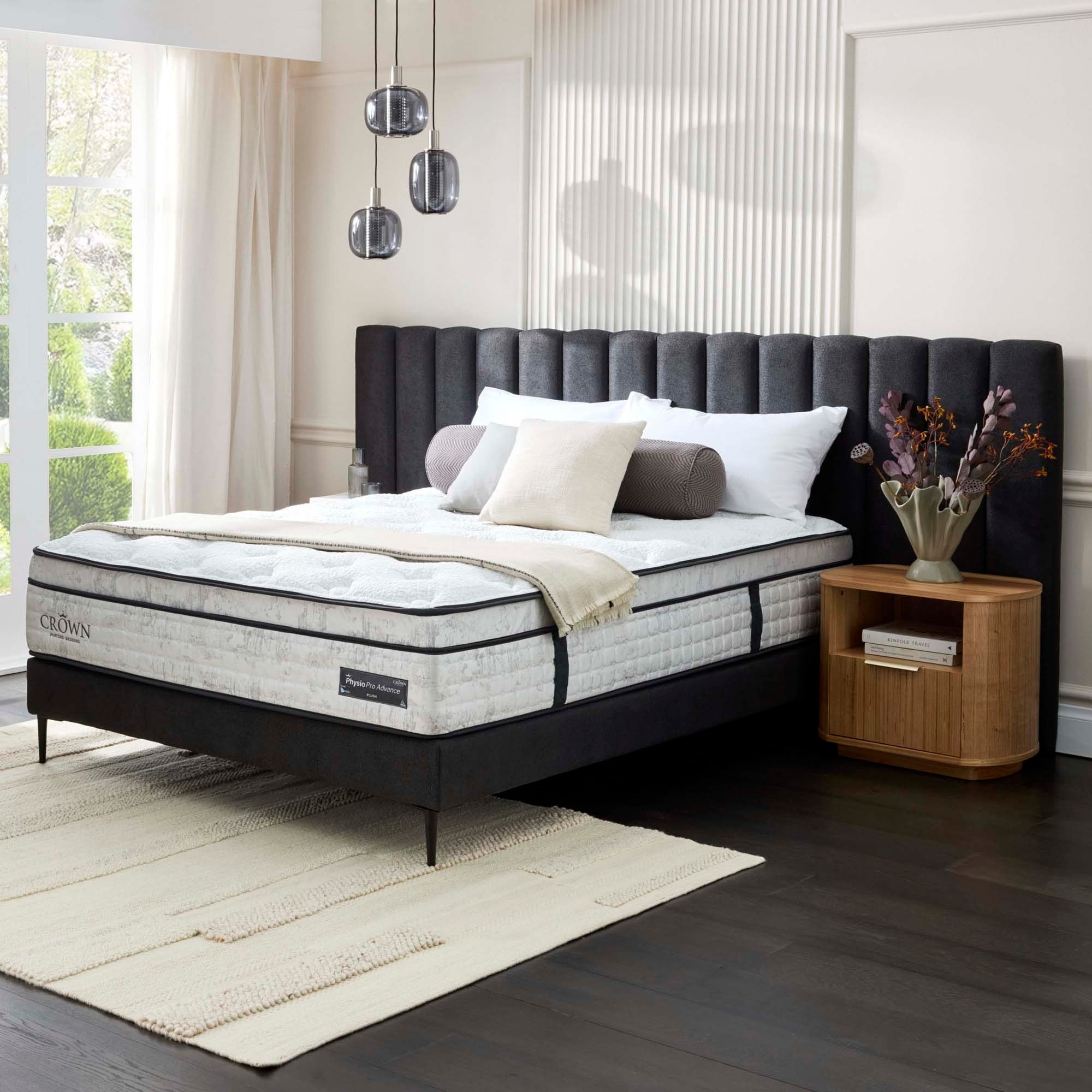 Lifestyle image of the Crown Posture Bedding Physio Pro Advance Mattress, Plush from Forty Winks