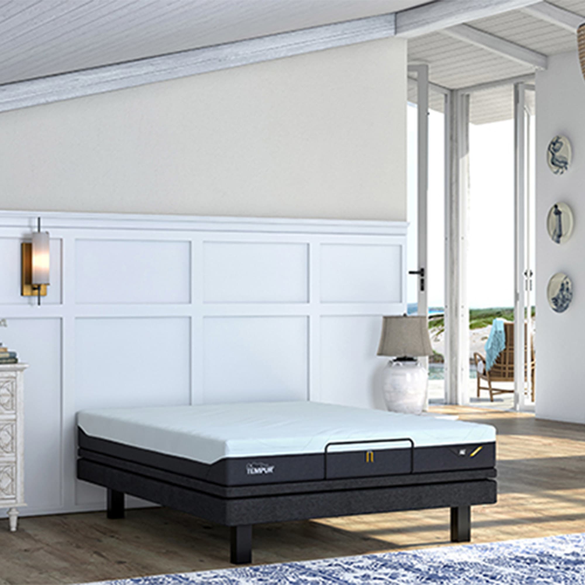 Lifestyle image of the Tempur Coolquilt Pro Plus Mattress, Medium/Firm from Forty Winks
