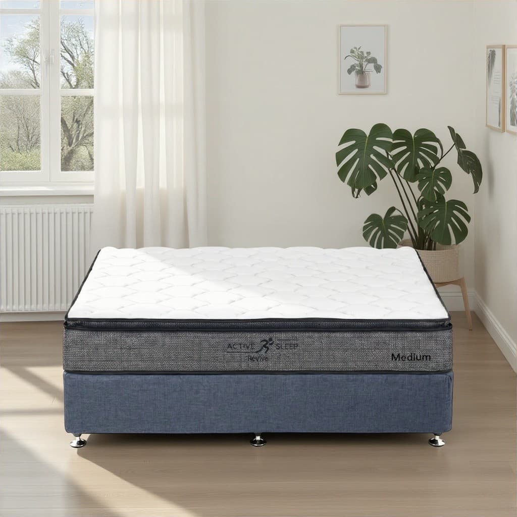 Lifestyle image of the Active Sleep Revive Mattress, Medium from Forty Winks