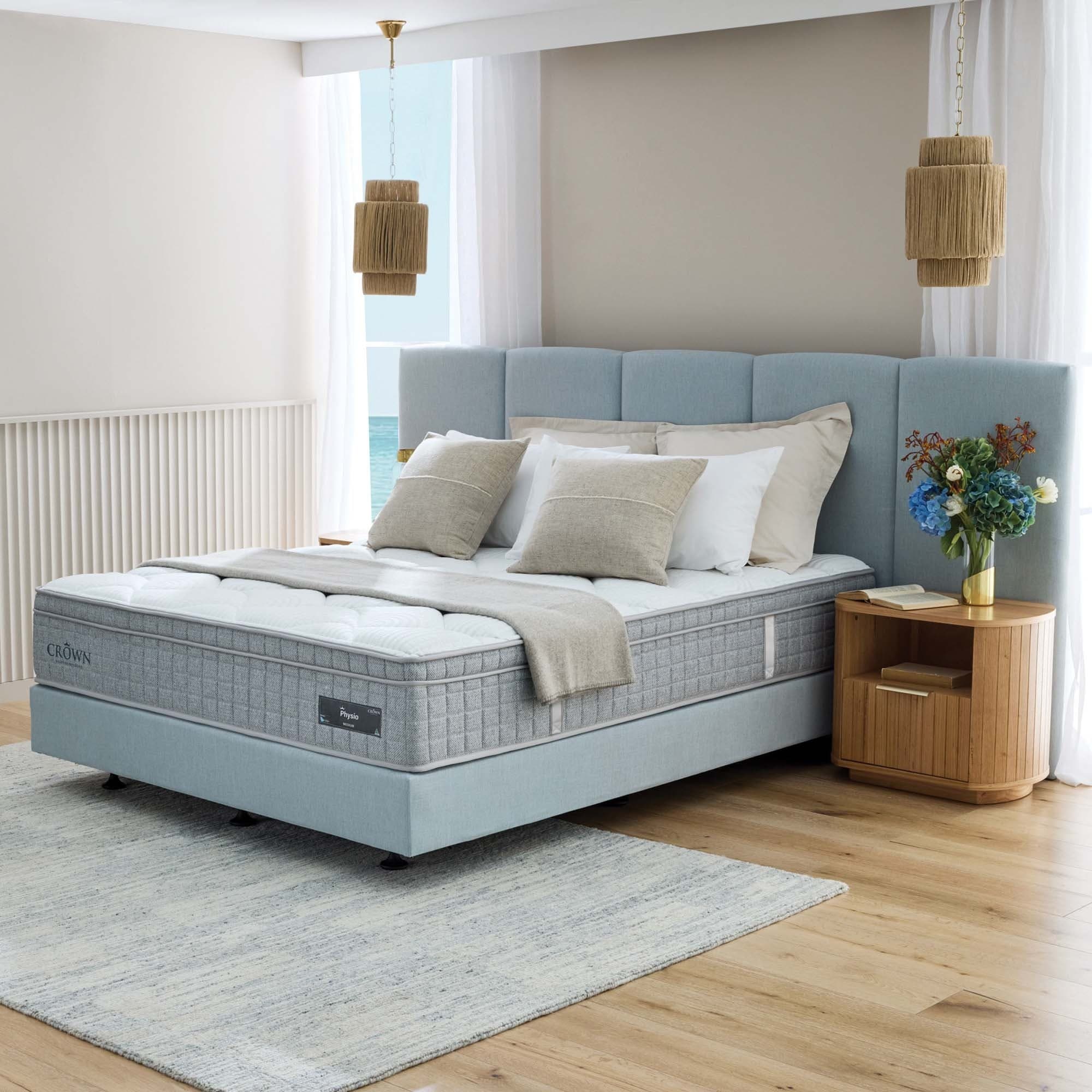 Lifestyle image of the Crown Posture Bedding Physio Mattress, Medium from Forty Winks