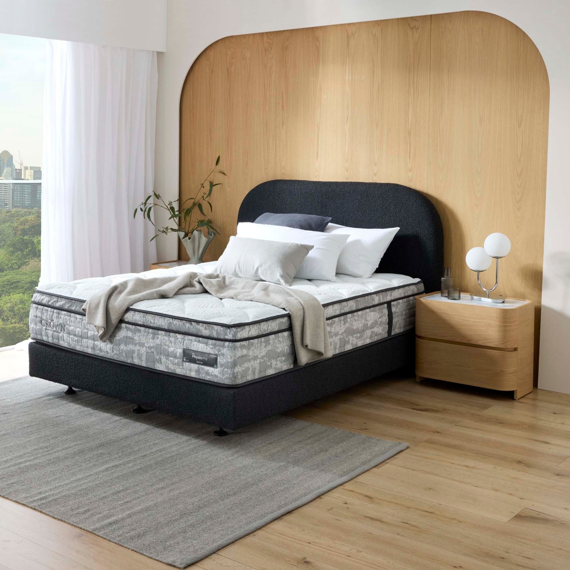 Lifestyle image of the Crown Posture Bedding Physio Pro Mattress, Medium from Forty Winks