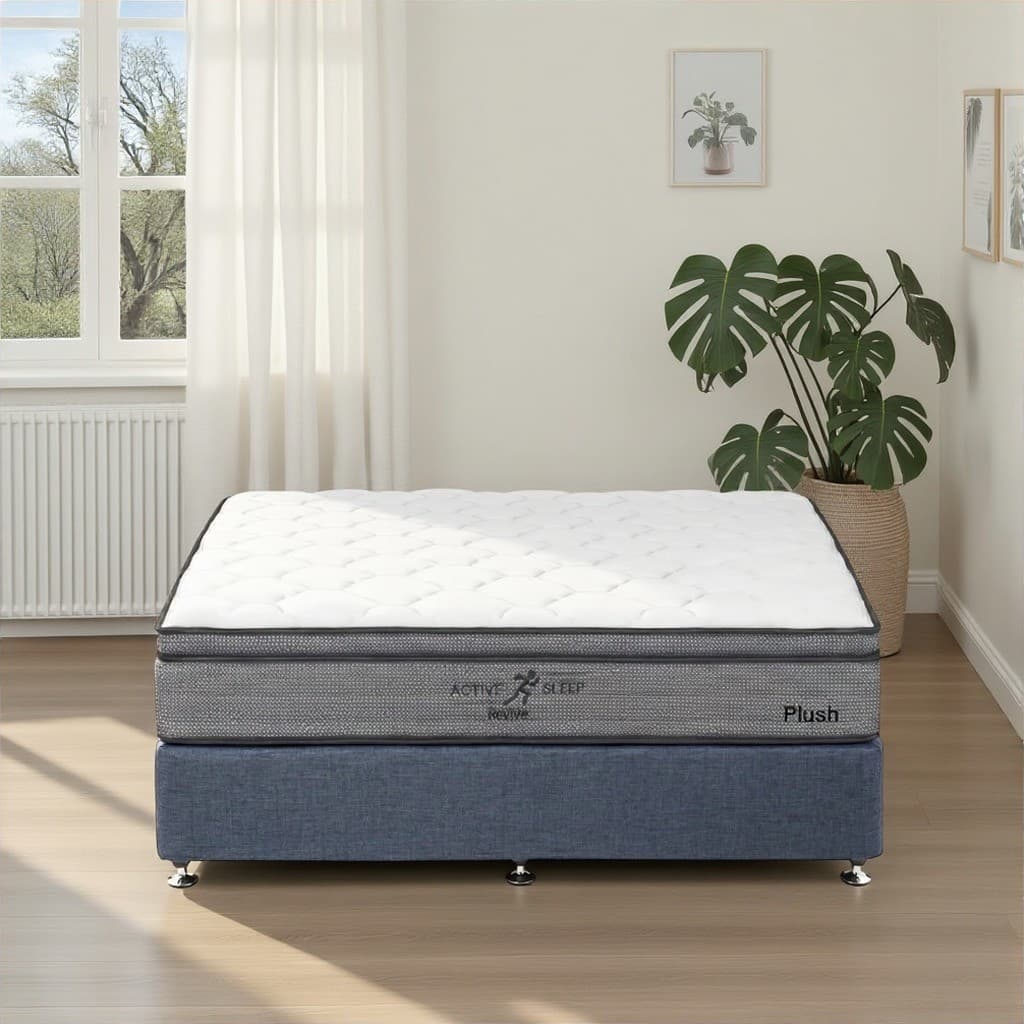 Lifestyle image of the Active Sleep Revive Mattress, Plush from Forty Winks
