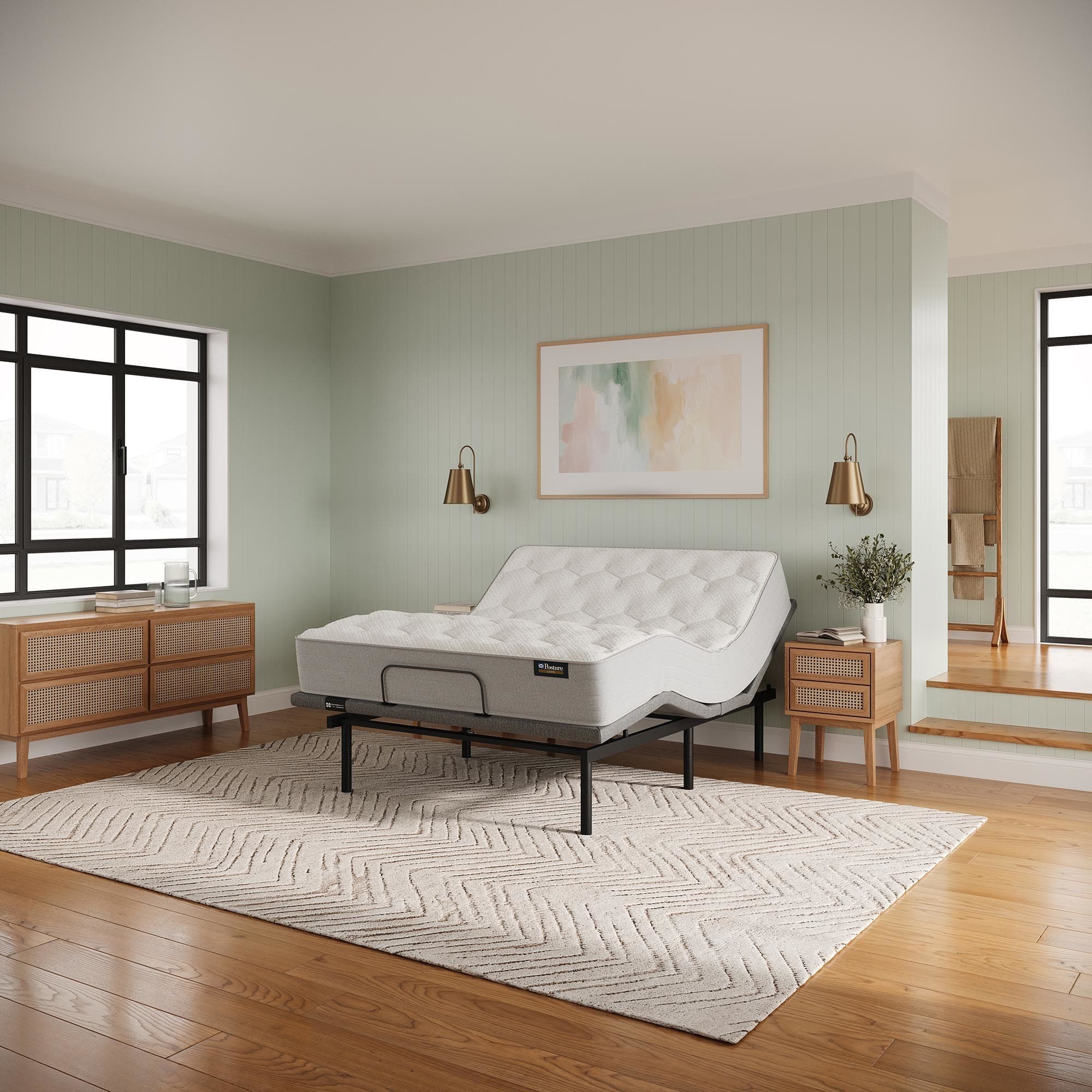 Lifestyle image of the Sealy Hamilton Mattress, Firm from Forty Winks