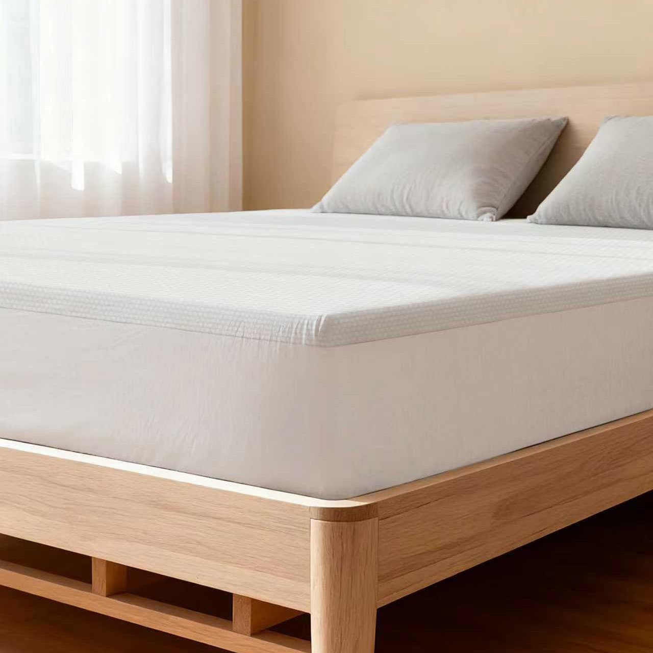 Lifestyle image of the Bambi My Selection Mattress Topper, Queen from Forty Winks