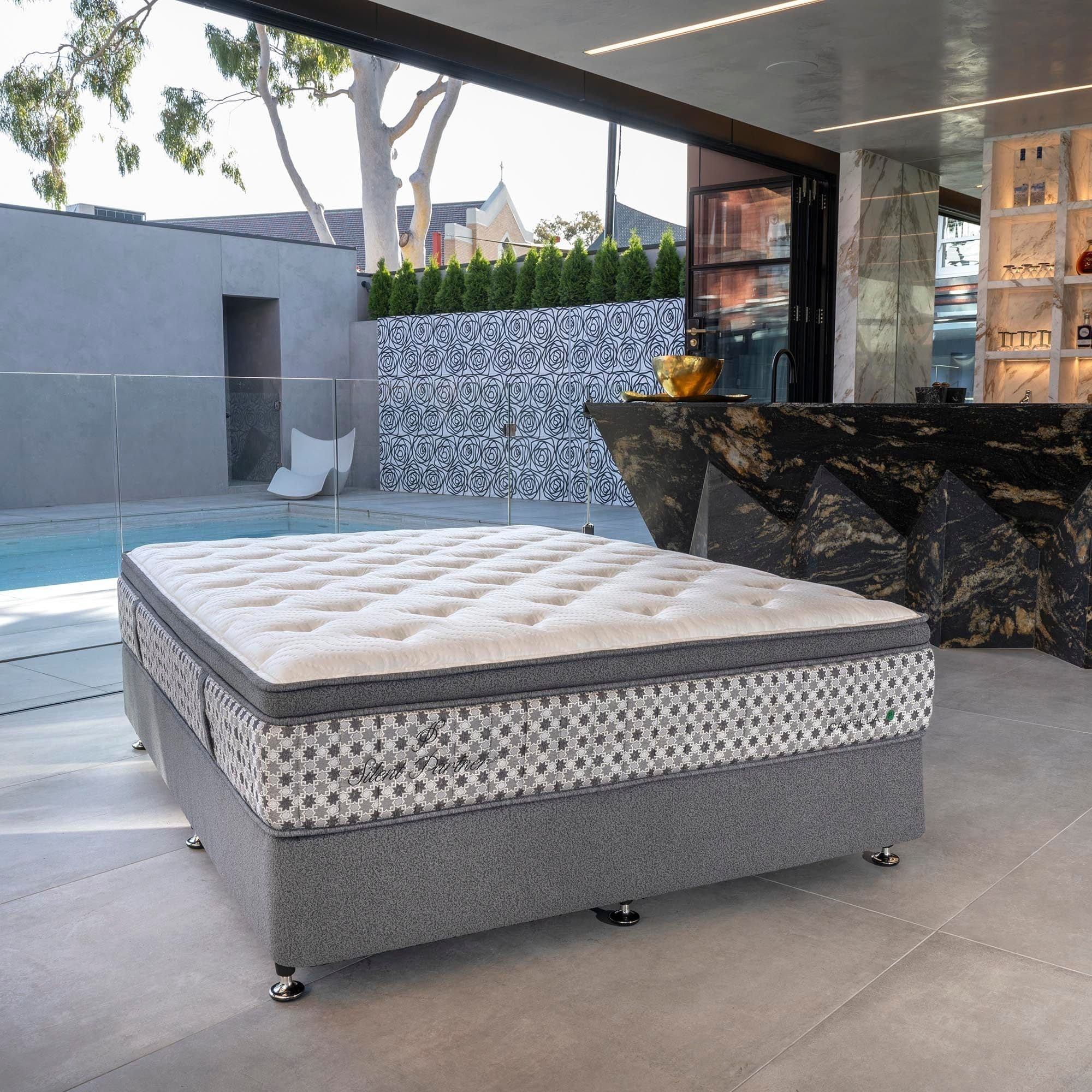 Lifestyle image of the Silent Partner Capella Base from Forty Winks