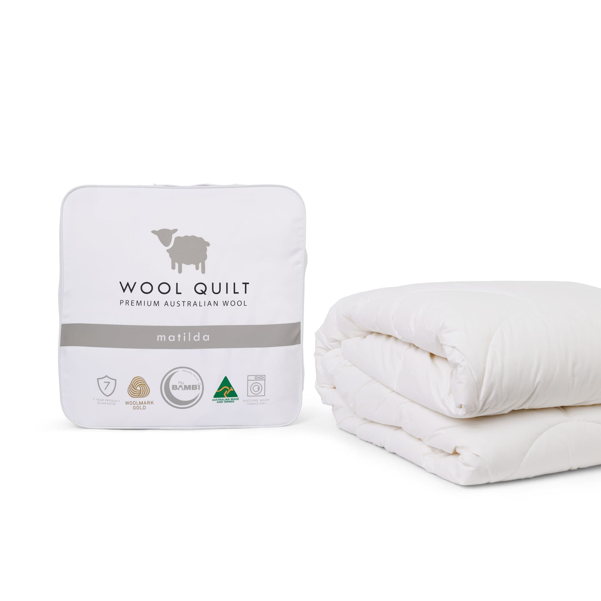 Product image of the Bambi Matilda Wool 300Gsm Quilts & Comforter from Forty Winks
